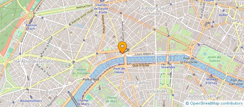 localisation de l'entreprise MADAME ASTRID BERGES FRISBEY  PARIS