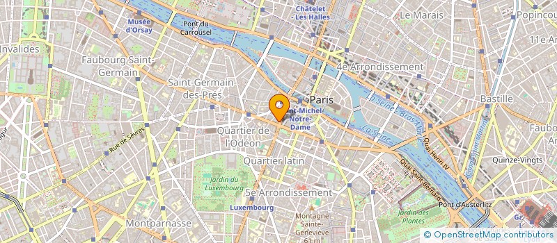 localisation de l'entreprise MADAME ASTRID BERNARD  PARIS