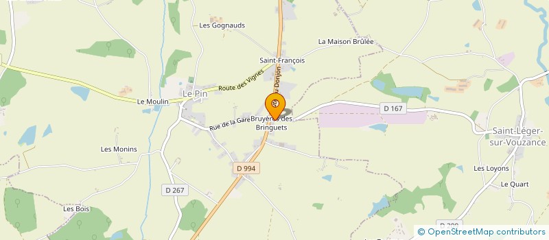 localisation de l'entreprise MADAME ASTRID BERNARDO à LE PIN