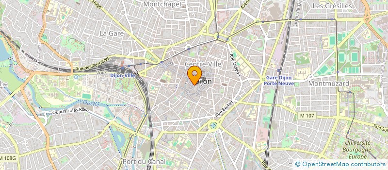 localisation de l'entreprise MADAME ASTRID BERTHIER  DIJON