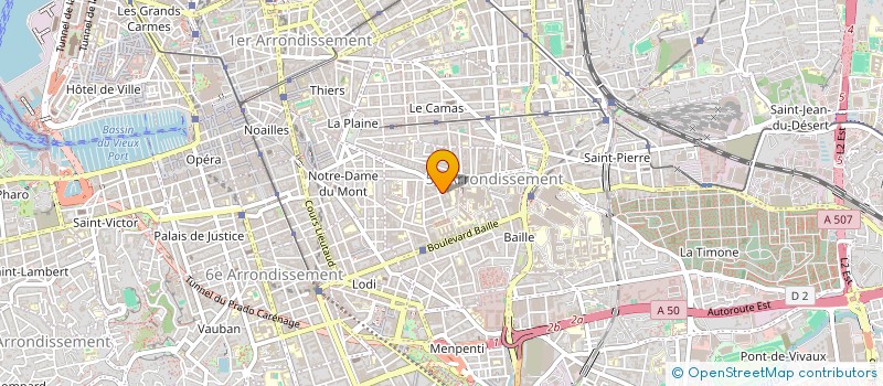 localisation de l'entreprise MADAME ASTRID BONNET à MARSEILLE