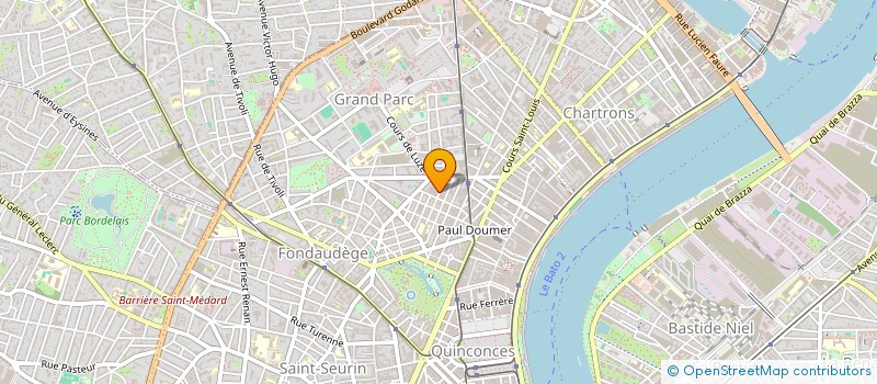 localisation de l'entreprise MADAME ASTRID BRESSAND  BORDEAUX