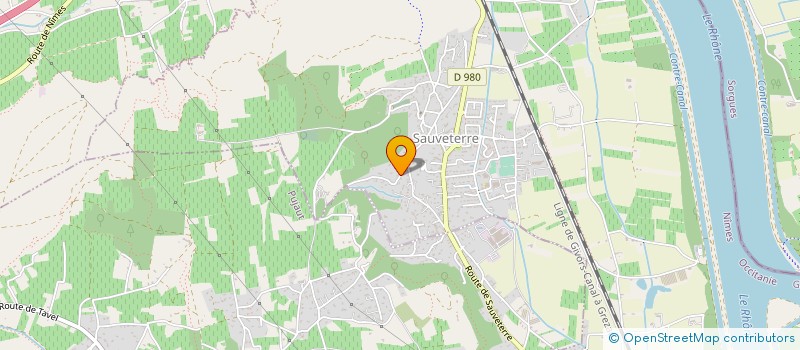 localisation de l'entreprise MADAME ASTRID BROSSARD à SAUVETERRE