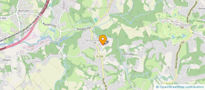 localisation de l'entreprise MADAME ASTRID CARNUS  ARBONNE