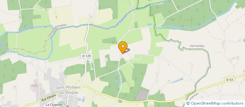 localisation de l'entreprise MADAME ASTRID CHABRIER  SAINT-PHILBERT-DU-PEUPLE