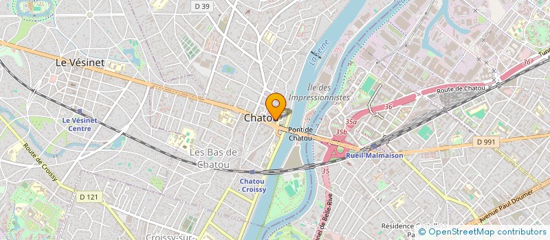 localisation de l'entreprise MADAME ASTRID CHALLITA  CHATOU