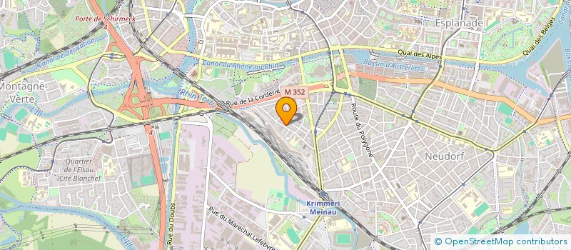 localisation de l'entreprise MADAME ASTRID CHASSE à STRASBOURG
