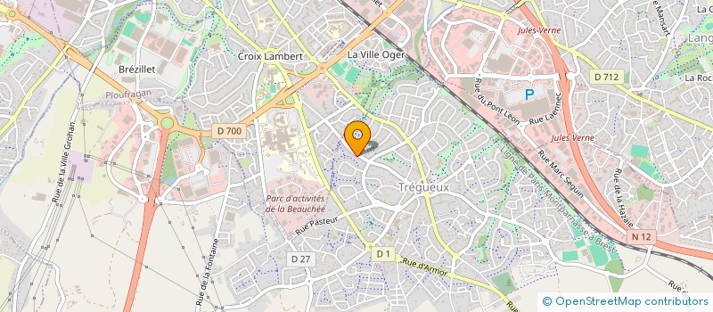 localisation de l'entreprise MADAME ASTRID CORCORAL à TREGUEUX