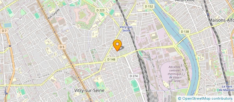 localisation de l'entreprise MADAME ASTRID DALLA COSTA  VITRY-SUR-SEINE