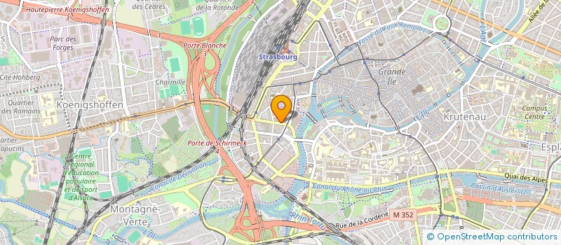 localisation de l'entreprise MADAME ASTRID DALLE à STRASBOURG
