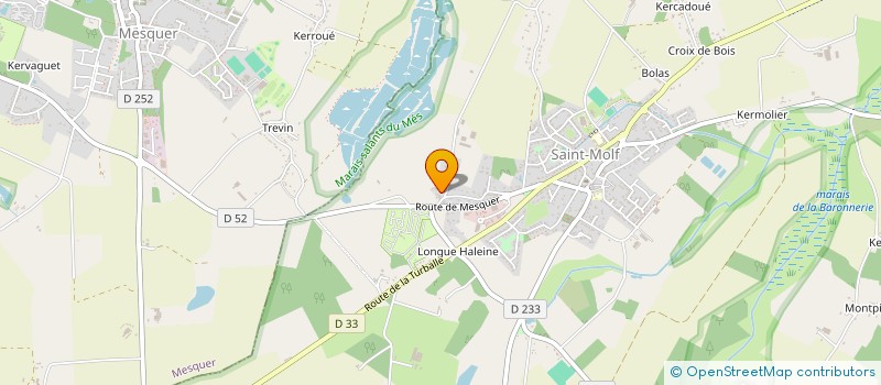 localisation de l'entreprise MADAME ASTRID DE LA ROCHEBROCHARD  SAINT-MOLF