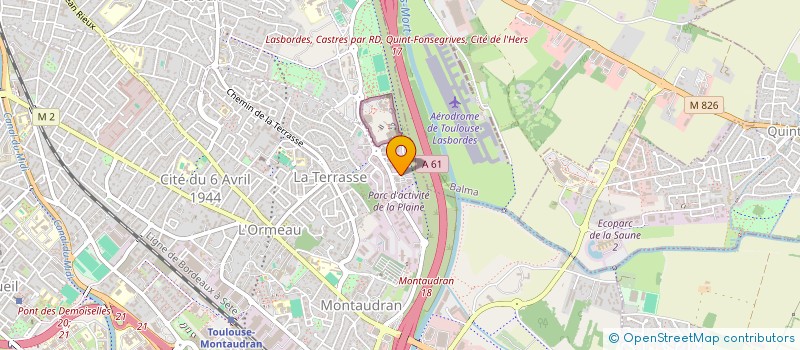 localisation de l'entreprise MADAME ASTRID DE SEYNES à CASTELNAUDARY