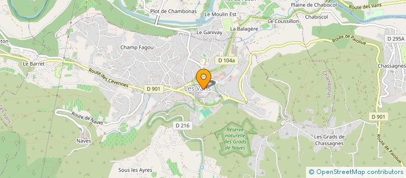 localisation de l'entreprise MADAME ASTRID DE WITTE  LES ASSIONS