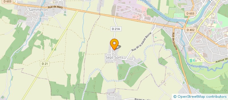 localisation de l'entreprise MADAME ASTRID DEFOSSE  SEPT-SORTS