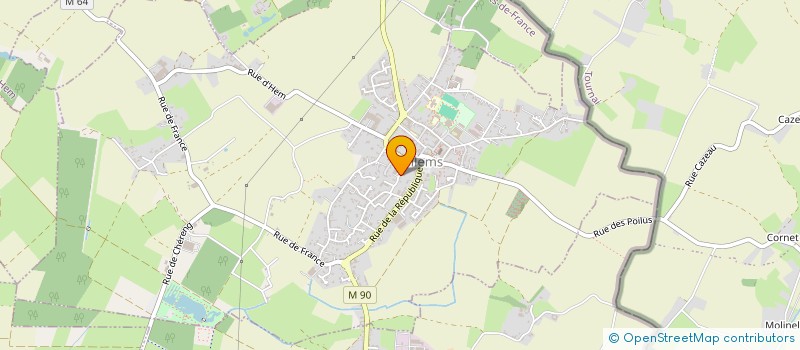localisation de l'entreprise MADAME ASTRID DELAMOTTE à WILLEMS