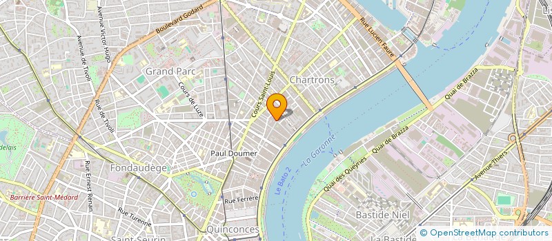 localisation de l'entreprise MADAME ASTRID DESJEUX  BORDEAUX