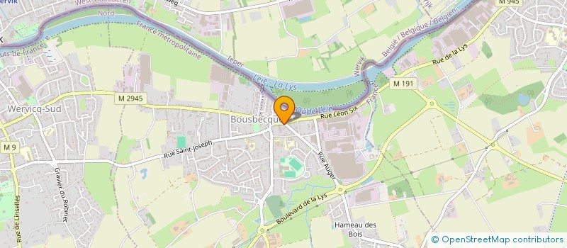 localisation de l'entreprise MADAME ASTRID DOMZALSKI à BOUSBECQUE