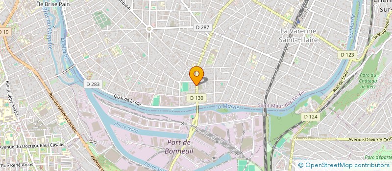 localisation de l'entreprise MADAME ASTRID DORVILLE à SAINT-MAUR-DES-FOSSES