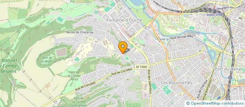 localisation de l'entreprise MADAME ASTRID GAGNARD à DIJON