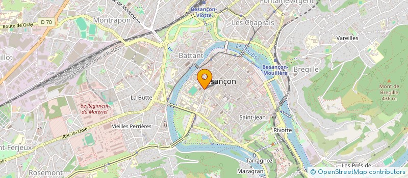 localisation de l'entreprise MADAME ASTRID GALLOIS à BESANCON