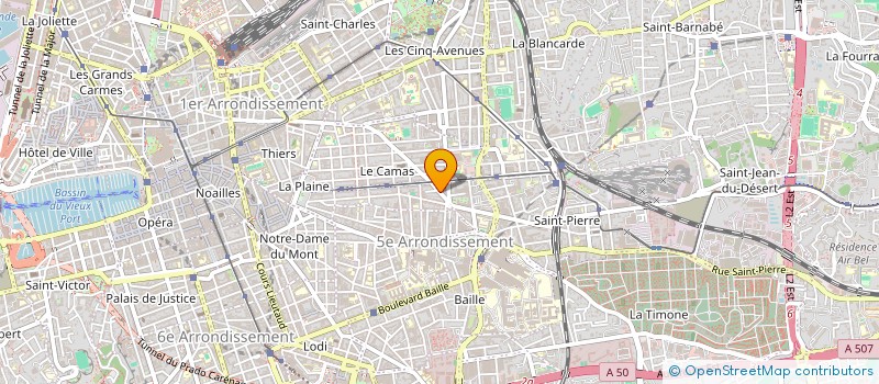 localisation de l'entreprise MADAME ASTRID GARIN à MARSEILLE