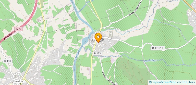 localisation de l'entreprise MADAME ASTRID GAY  BELARGA