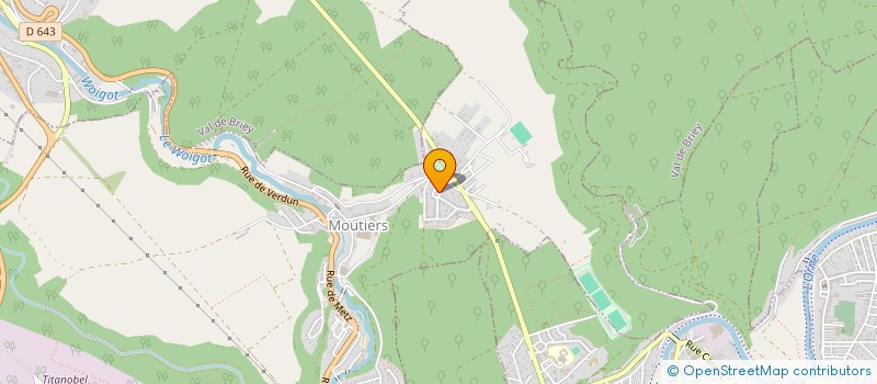 localisation de l'entreprise MADAME ASTRID GEIGER  MOUTIERS