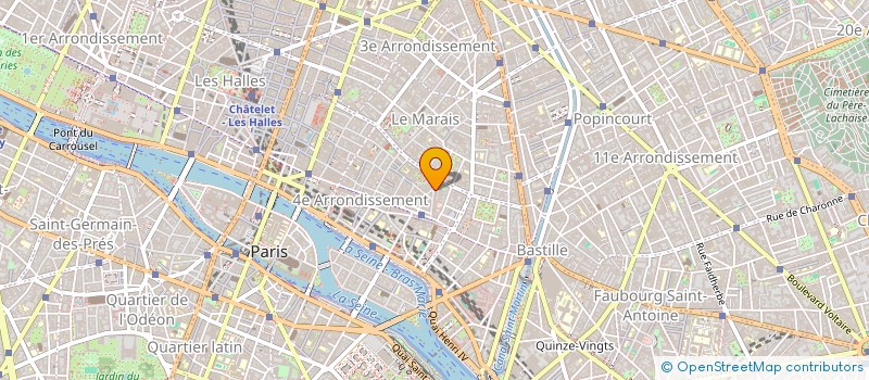 localisation de l'entreprise MADAME ASTRID GENTES  PARIS