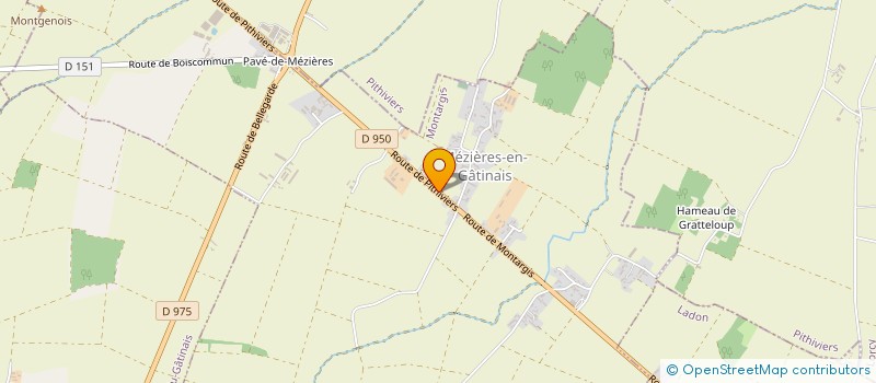 localisation de l'entreprise MADAME ASTRID GILLES à MEZIERES-EN-GATINAIS