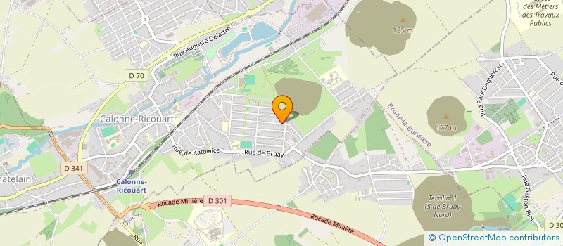 localisation de l'entreprise MADAME ASTRID GODART  CALONNE-RICOUART