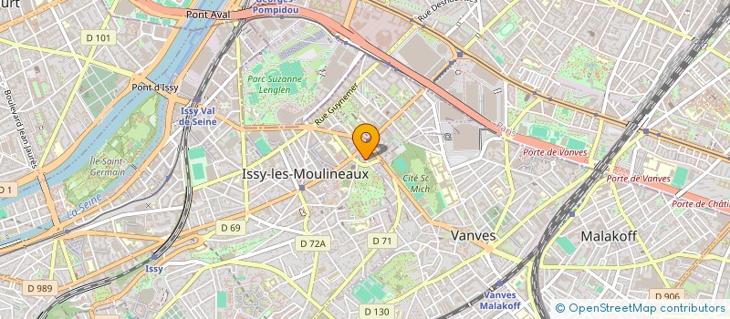 localisation de l'entreprise MADAME ASTRID GUYART à ISSY-LES-MOULINEAUX