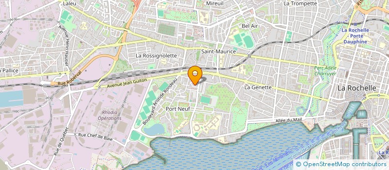 localisation de l'entreprise MADAME ASTRID HAFSI  LA ROCHELLE