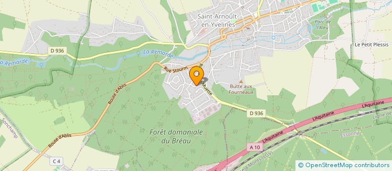 localisation de l'entreprise MADAME ASTRID HERBELLOT  SAINT-ARNOULT-EN-YVELINES