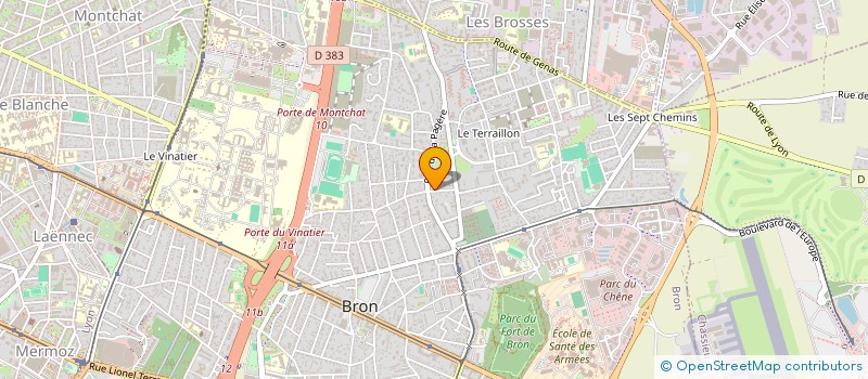 localisation de l'entreprise MADAME ASTRID HOUNGBO  BRON