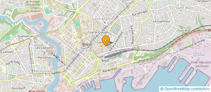 localisation de l'entreprise MADAME ASTRID JACOB à BREST
