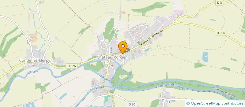 localisation de l'entreprise MADAME ASTRID JOSETTE WOLFS  CHATEAU-PORCIEN