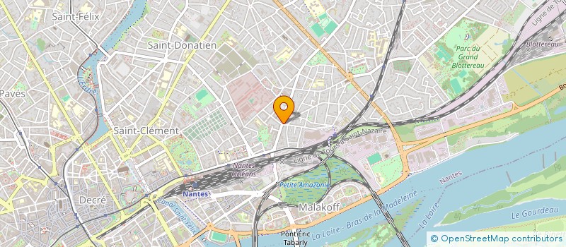 localisation de l'entreprise MADAME ASTRID LABAEYE à NANTES