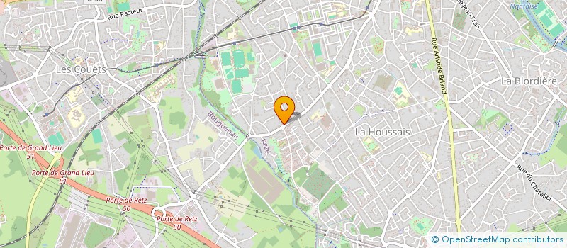 localisation de l'entreprise MADAME ASTRID LE GOUIS  REZE