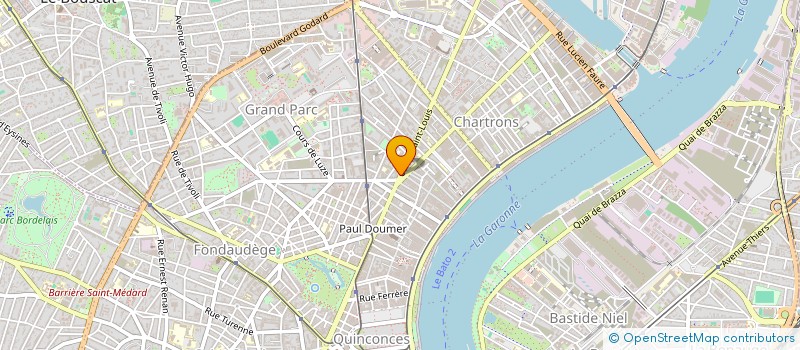 localisation de l'entreprise MADAME ASTRID LE MOINE  BORDEAUX