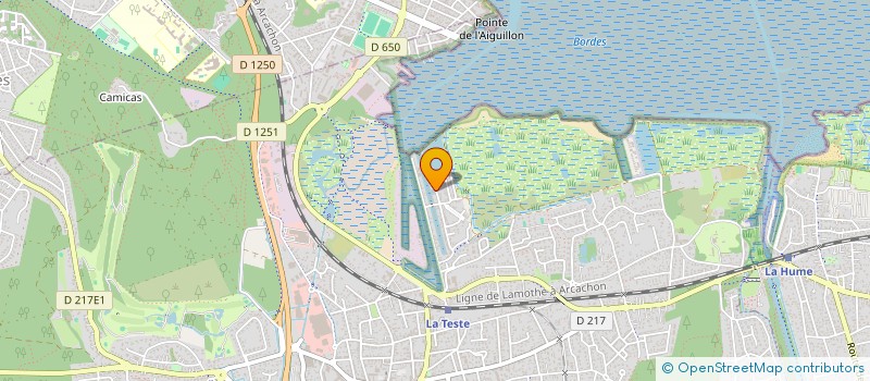 localisation de l'entreprise MADAME ASTRID LE MONIES DE SAGAZAN à LA TESTE-DE-BUCH