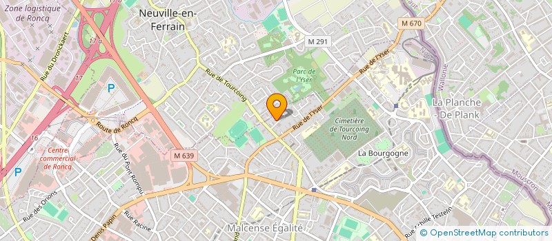 localisation de l'entreprise MADAME ASTRID LECLEIRE  TOURCOING