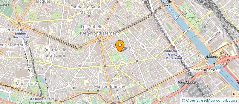 localisation de l'entreprise MADAME ASTRID LENZ à PARIS
