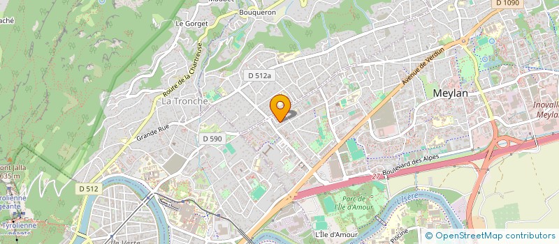 localisation de l'entreprise MADAME ASTRID LOIRE à MEYLAN