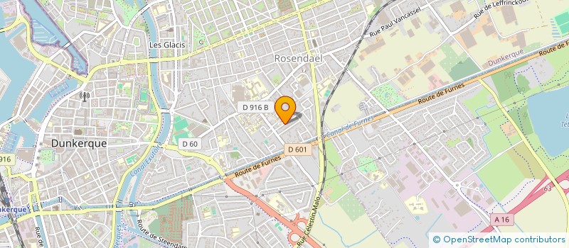 localisation de l'entreprise MADAME ASTRID LONVERT  COUDEKERQUE-BRANCHE