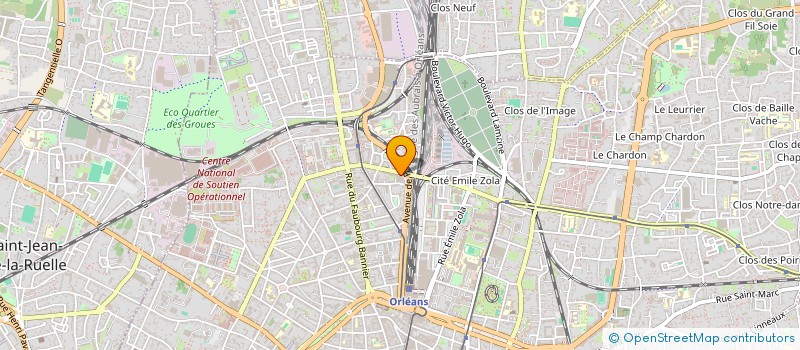 localisation de l'entreprise MADAME ASTRID MAILLARD à ORLEANS