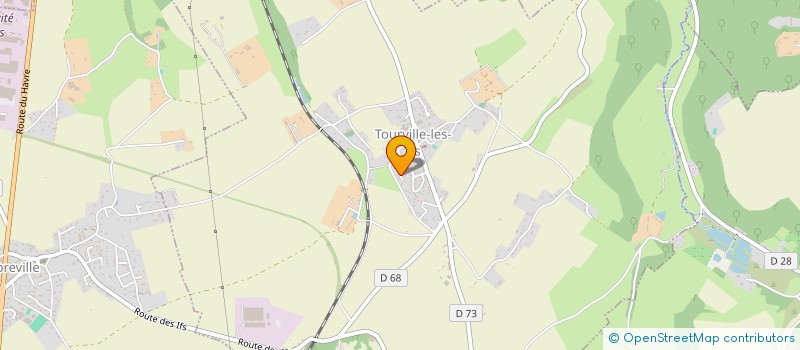 localisation de l'entreprise MADAME ASTRID MALANDAIN  TOURVILLE-LES-IFS