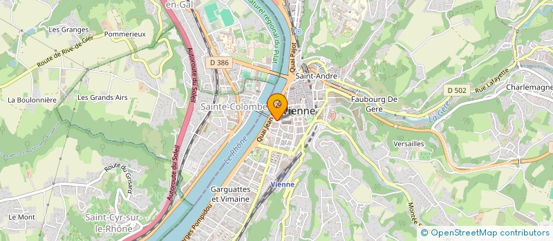 localisation de l'entreprise MADAME ASTRID MANTEL  VIENNE