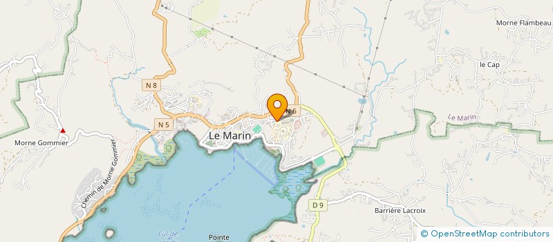 localisation de l'entreprise MADAME ASTRID MARCUSSY  MARIN