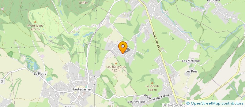 localisation de l'entreprise MADAME ASTRID MARGARIAN  BRIE-ET-ANGONNES