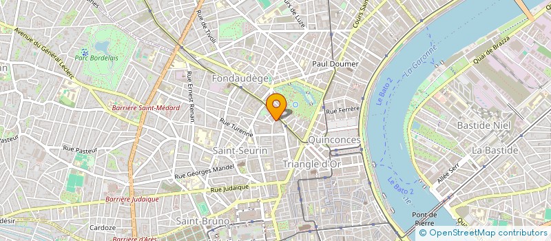 localisation de l'entreprise MADAME ASTRID MERLET  BORDEAUX